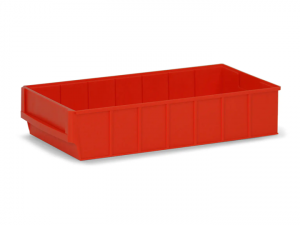 Lagersichtbehälter rot