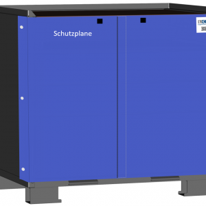 LCB III mit 2-teiliger Schutzplane blau